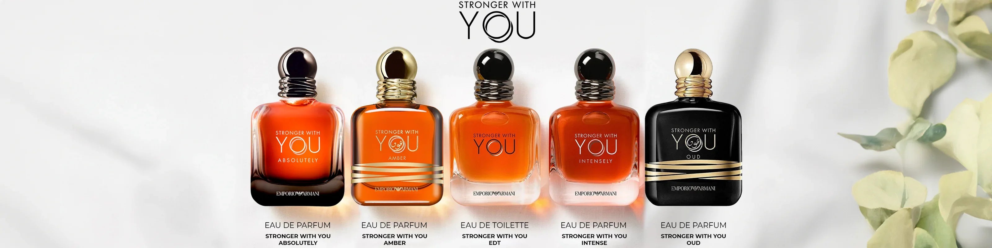 Elevate Your Fragrance with Armani's Iconic Stronger With You Collection 💎