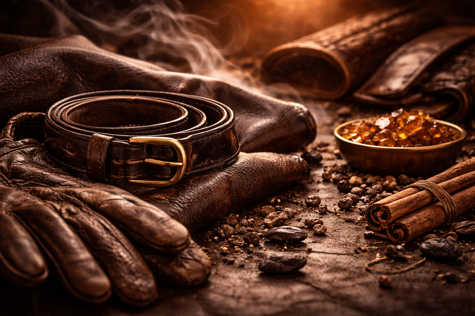 Leather fragrances