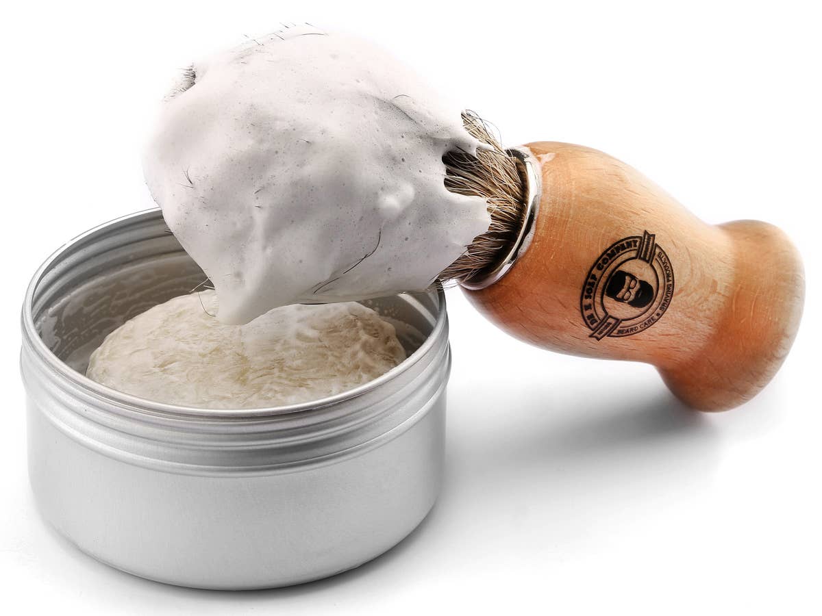 Shaving Soap, All Natural, Handmade in Ireland: Cool Mint