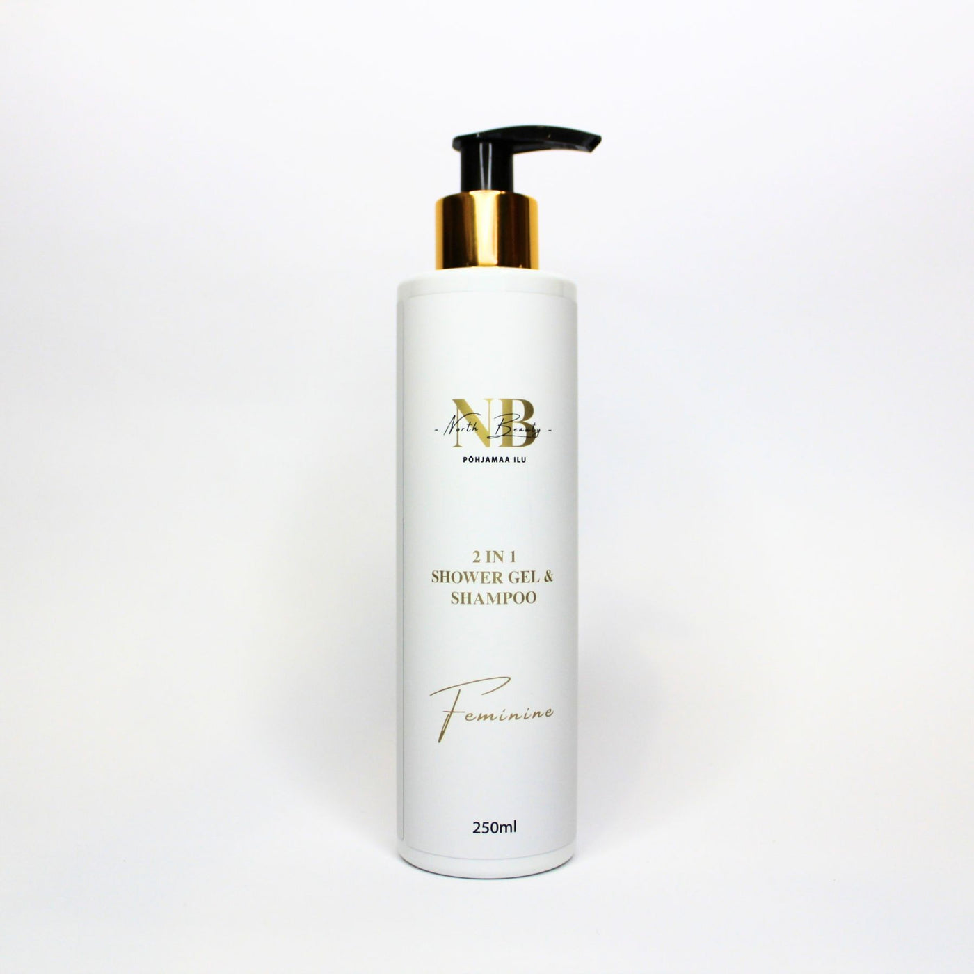 2-in-1 Shower Gel & Shampoo for Women, 250ml