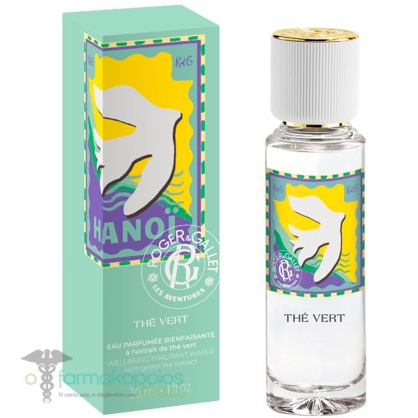 Les Aventures Thé Vert Eau de Cologne 30ml - Roger & Gallet