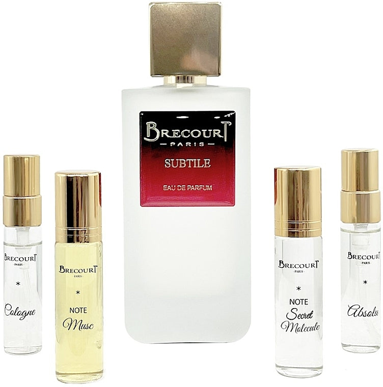 Subtile Eau de Parfum Gift Set (100ml + 4 × 6ml) - Brecourt