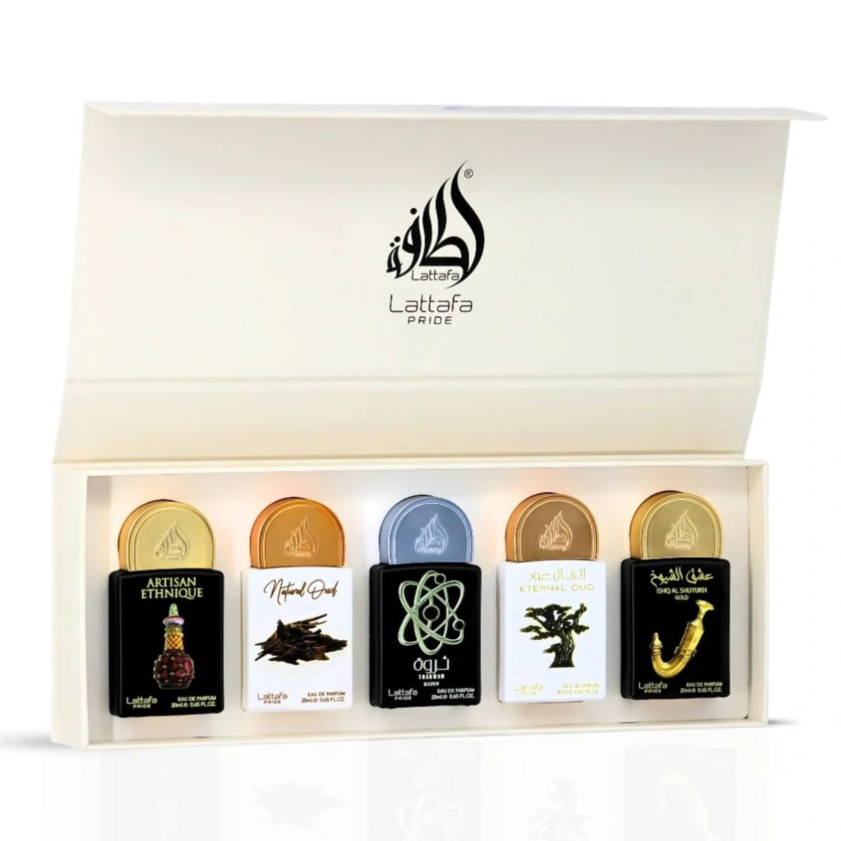Lattafa Pride Collection No. 2 Eau de Parfum Gift Set (5 × 20ml) - Lattafa