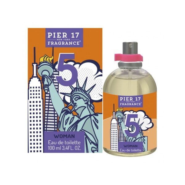 Pier 17 New York 5 Eau de Toilette 100ml - Saphir