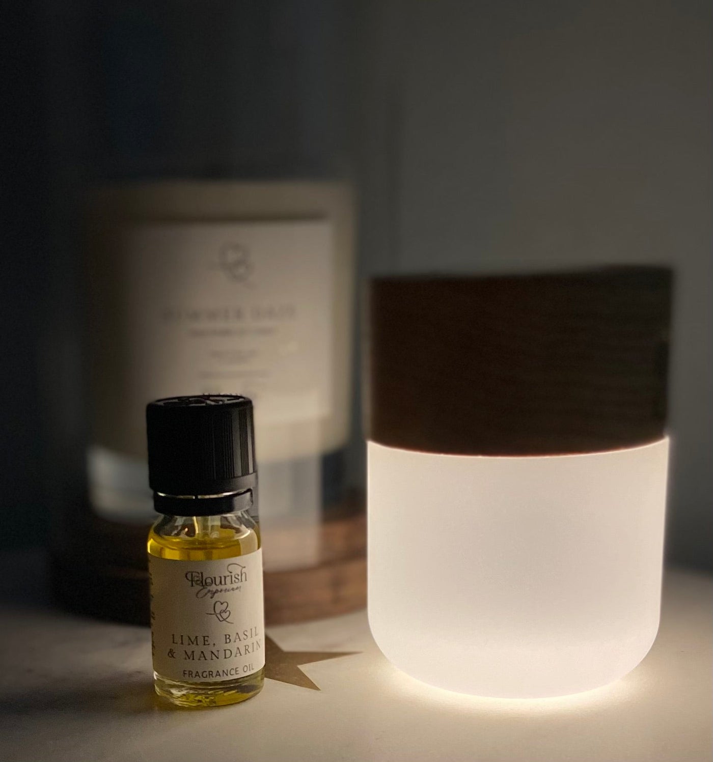 Diffuser Oils: Lime, Basil & Mandarin