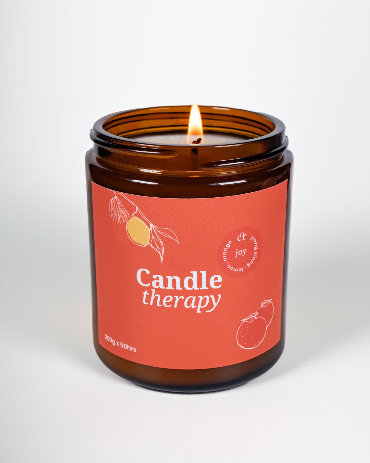Joy Aromatherapy Oil Soy Wax Candle