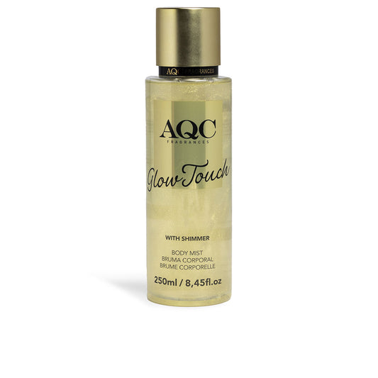 Glow Touch Gold Shimmer Bruma Corporal Body Mist 250ml - Aqc Fragrances