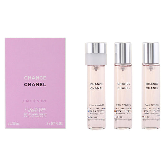 Chance Eau Tendre Refill EDT 3 X 20ml - Chanel