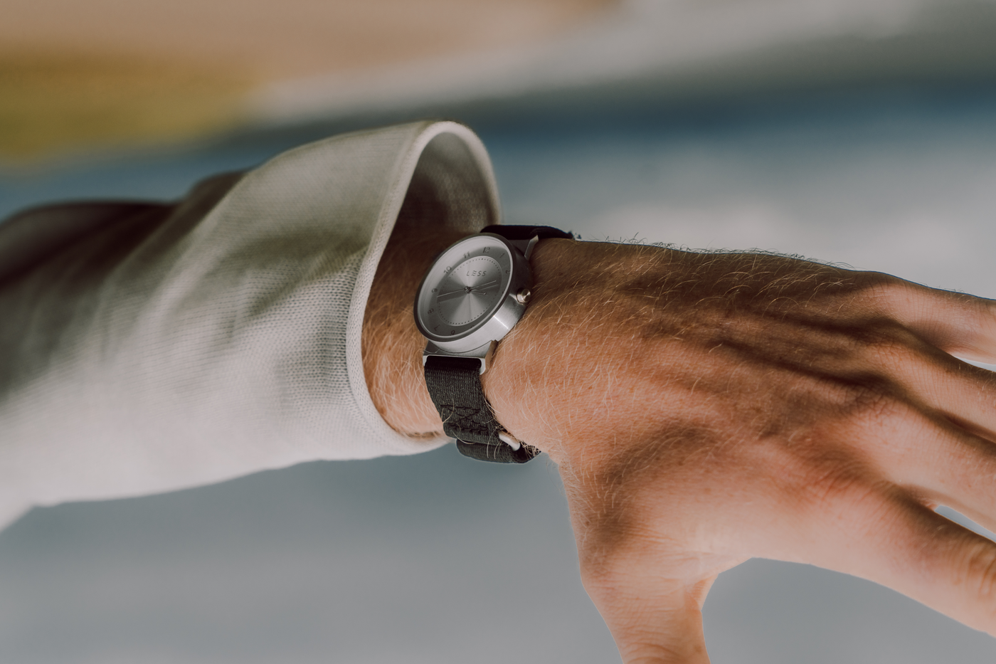 Silver Strand | Ocean plastic watch