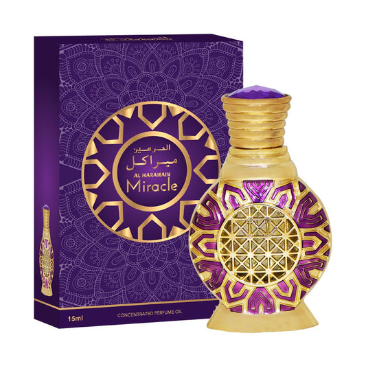 Miracle Concentrated Perfume Oil 15ml - Al Haramain