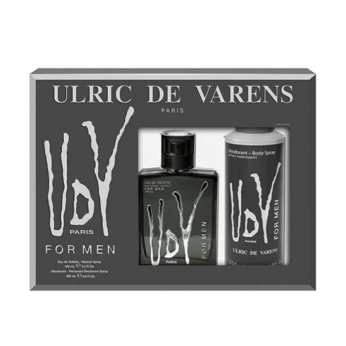 UDV Black EDT 100ml Gift Set - Ulric De Varens