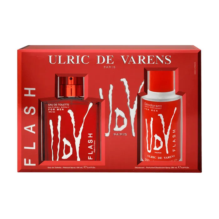 Flash EDT 100ml Gift Set - Ulric De Varens