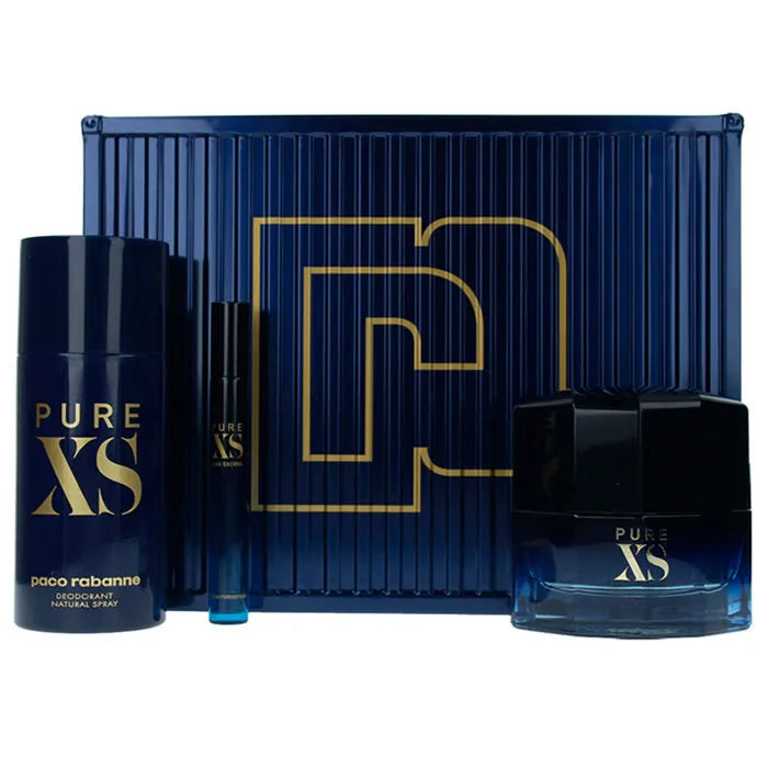 Pure XS EDT 50ml Set 3 Pieces