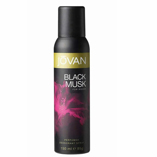 Black Musk Deodorant 150ml - Jovan