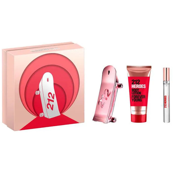 212 Heroes EDP 80ml Gift Set - Carolina Herrera