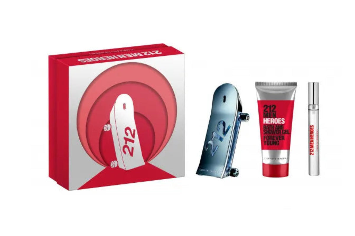 212 Heroes EDT 90ml Gift Set - Carolina Herrera