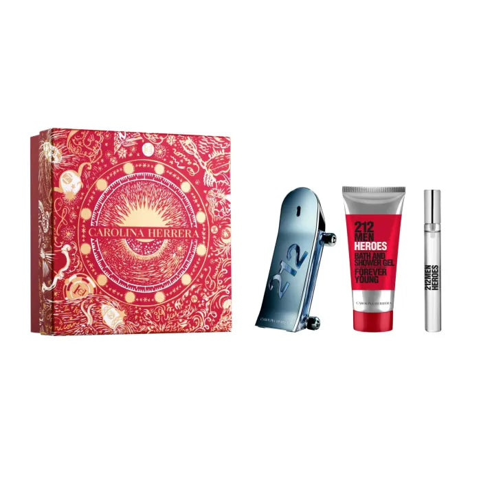 212 Heroes EDT 90ml Gift Set - Carolina Herrera