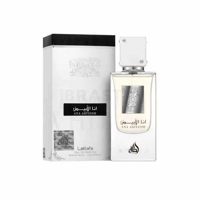 Ana Abiyedh Leather EDP 60ml - Lattafa