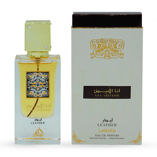 Ana Abiyedh Leather EDP 60ml - Lattafa