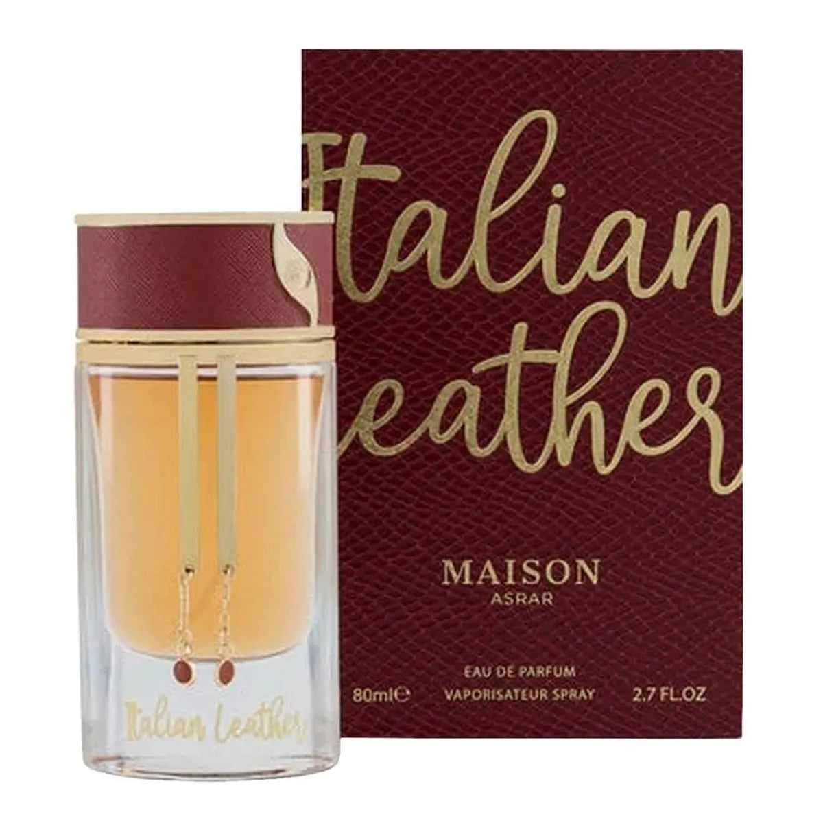 Italian Leather EDP 80ml - Maison Asrar