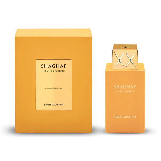 Shaghaf Vanilla Toffee EDP 75ml - Swiss Arabian