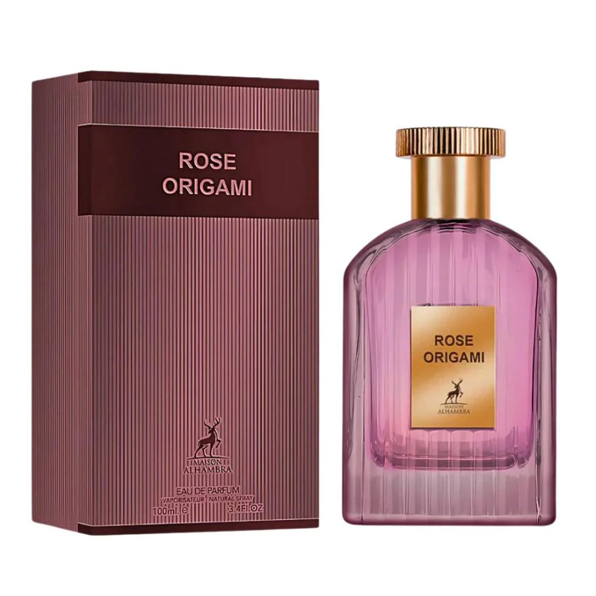 Rose Origami Eau de Parfum 100ml - Maison Alhambra