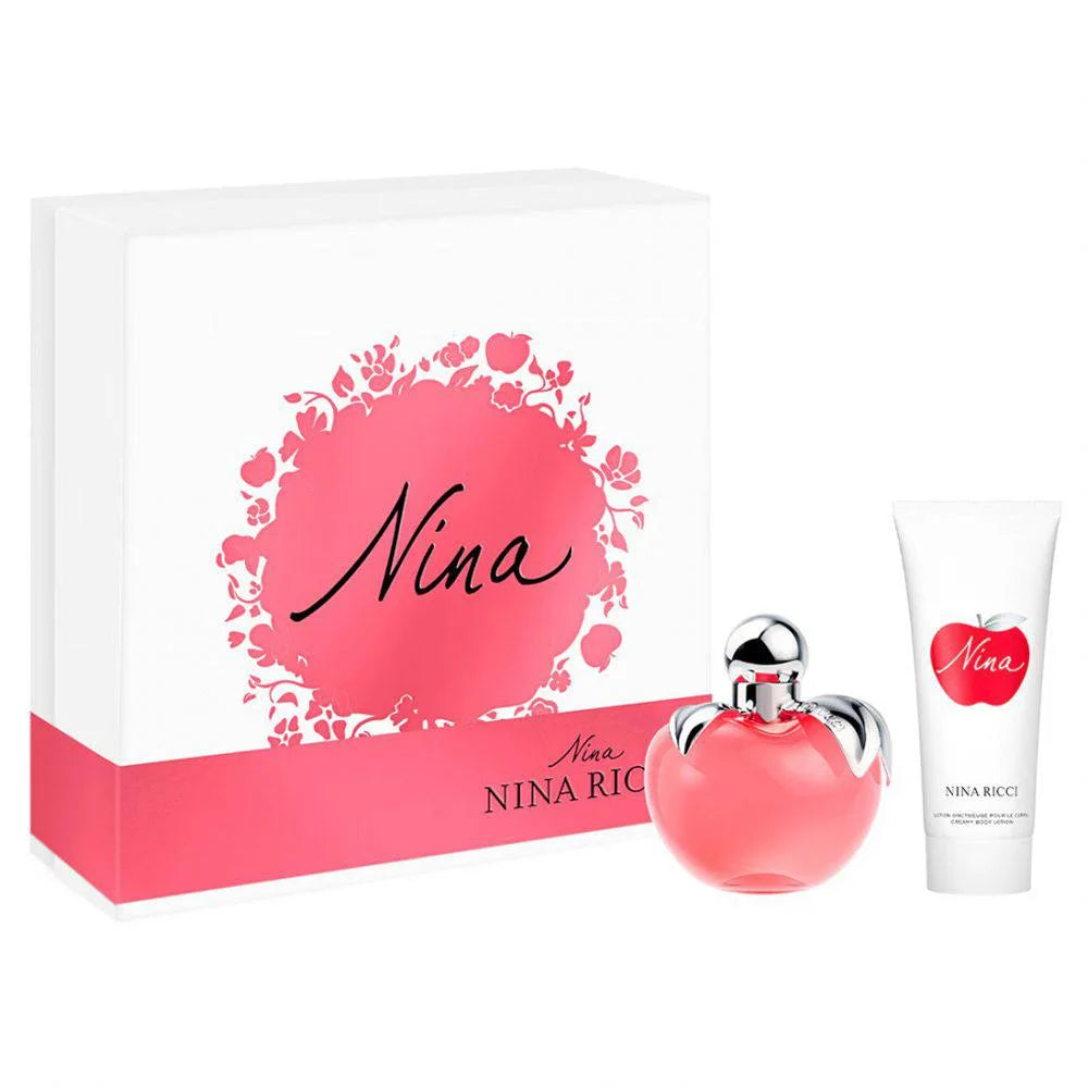 Nina Refillable EDT 80ml Creamy Loción Corporal 75ml - Nina Ricci