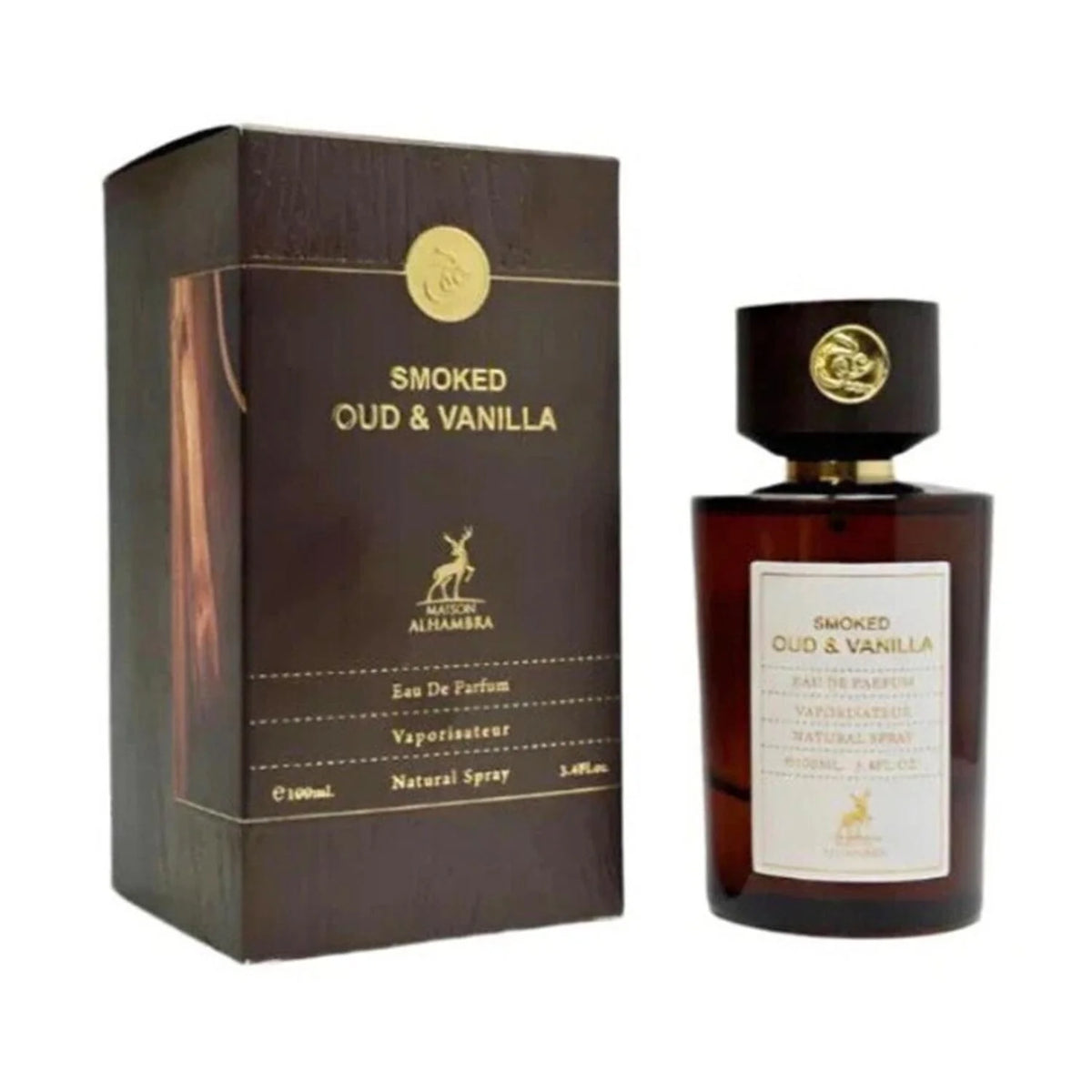 Smoked Oud y Vanilla EDP 100ml - Maison Alhambra