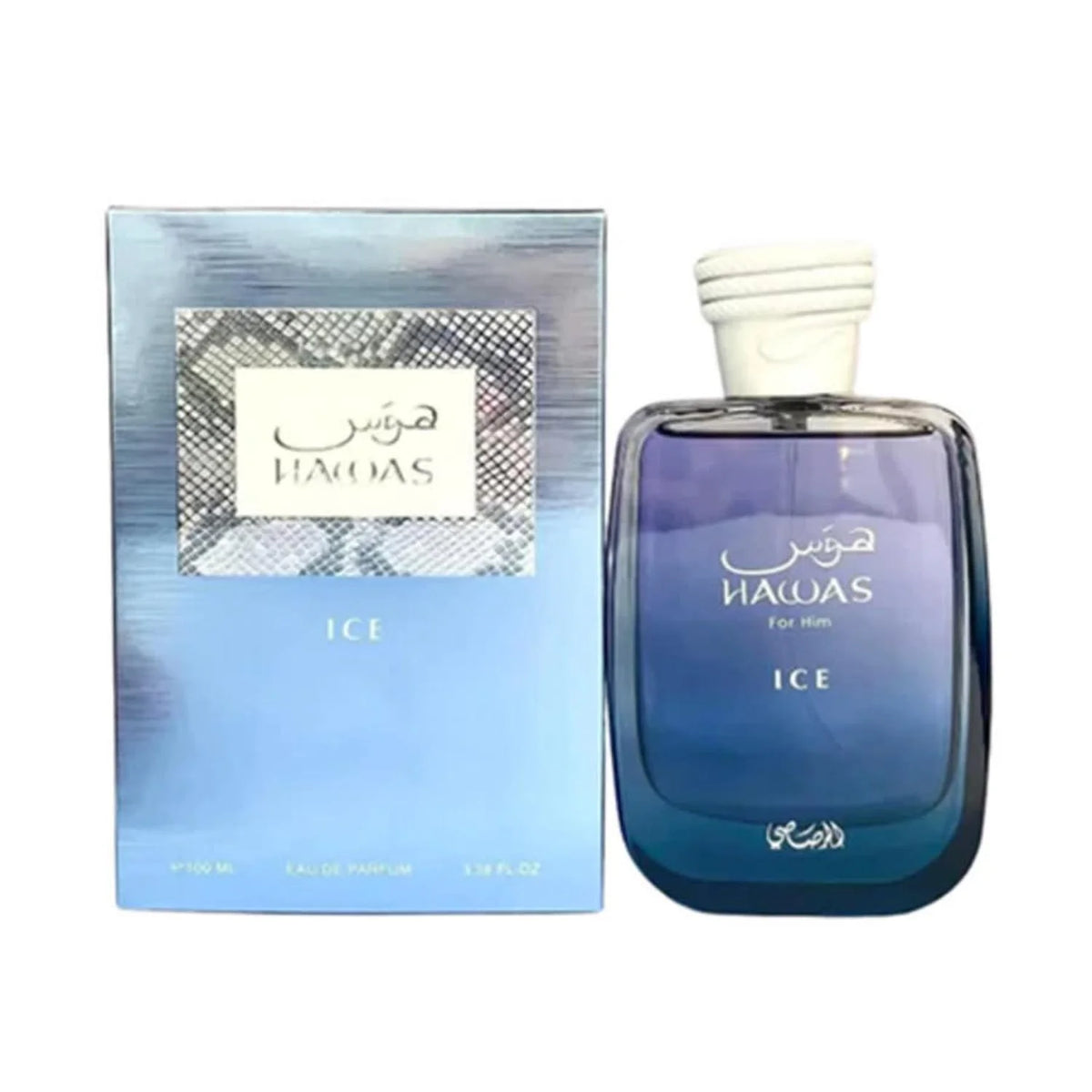Hawas For Him Ice Eau de Parfum 100ml - Rasasi