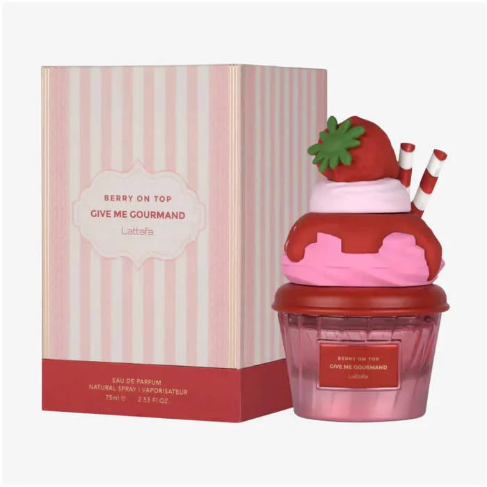 Berry on Top Give Me Gourmand EDP 75ml - Lattafa