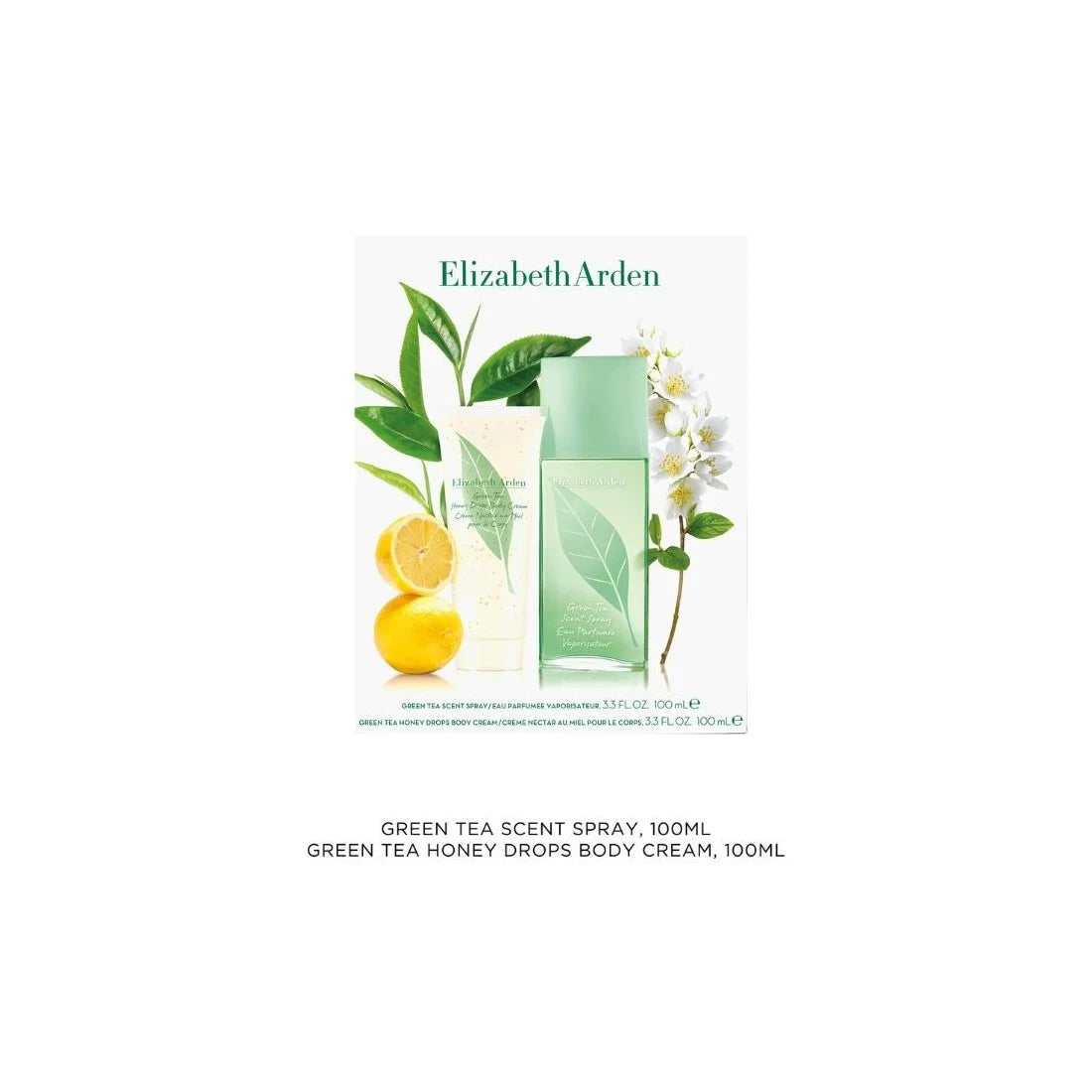 Green Tea Eau de Parfum Body Drops 100ml - Elizabeth Arden