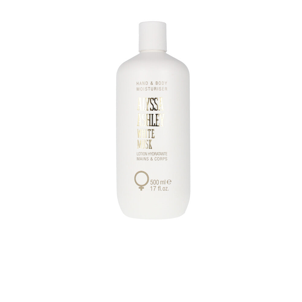 White Musk Hand and Body Lotion 500ml - Alyssa Ashley