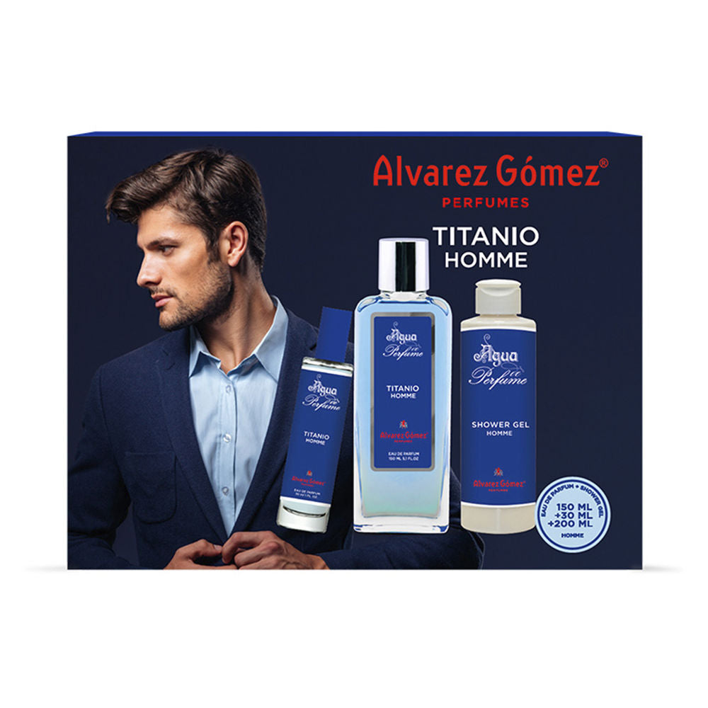 Titanium Homme EDP Gift Set - Alvarez Gómez
