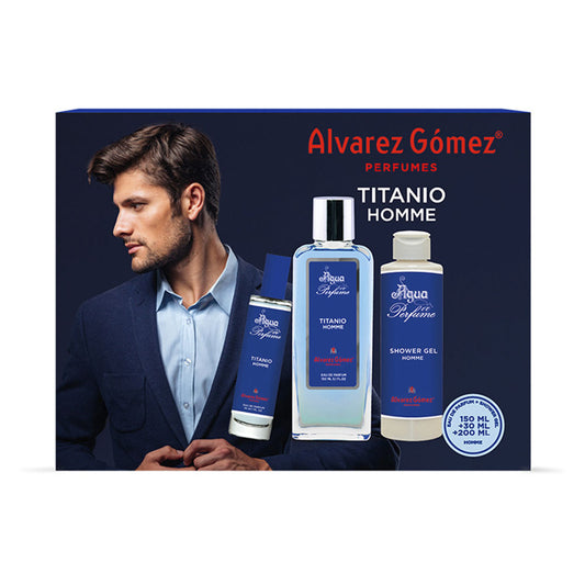 Titanium Homme EDP Gift Set - Alvarez Gómez