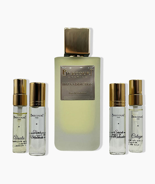 Ibiza Addiction Eau de Parfum Gift Set (100ml + 4 × 6ml) - Brecourt