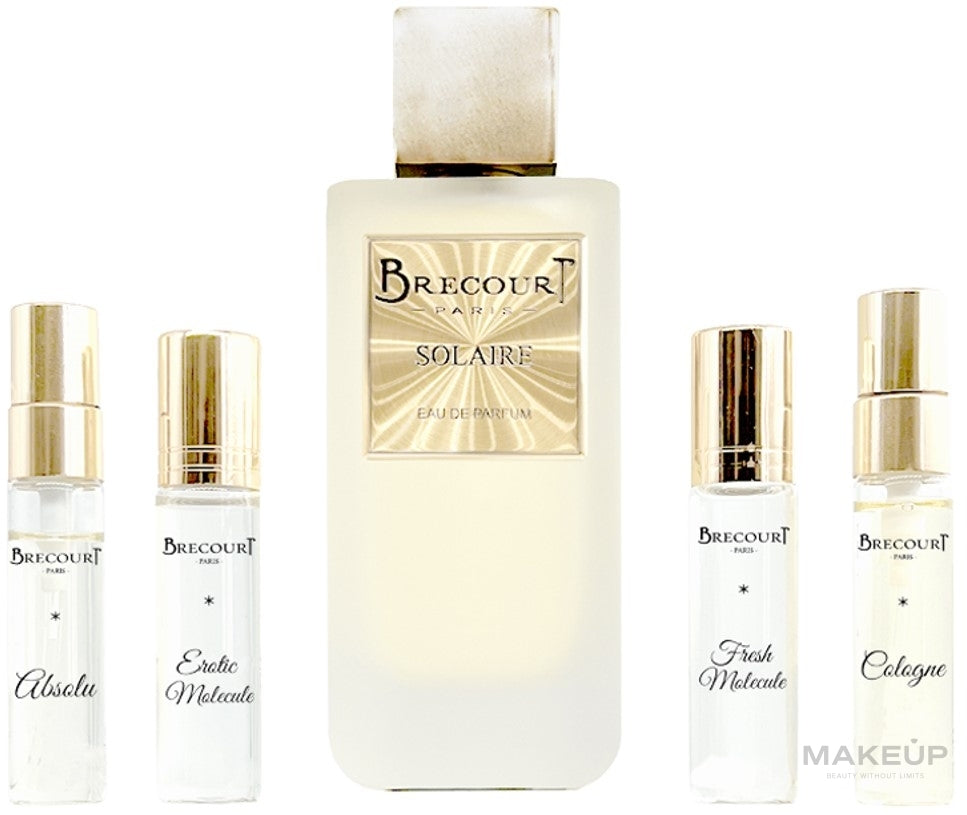 Solaire Eau de Parfum Gift Set (100ml + 4 × 6ml) - Brecourt