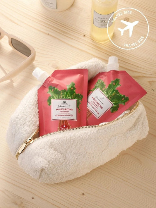 TRAVEL SIZE Rhubarb Shampoo With Aloe Extract - 100 ml